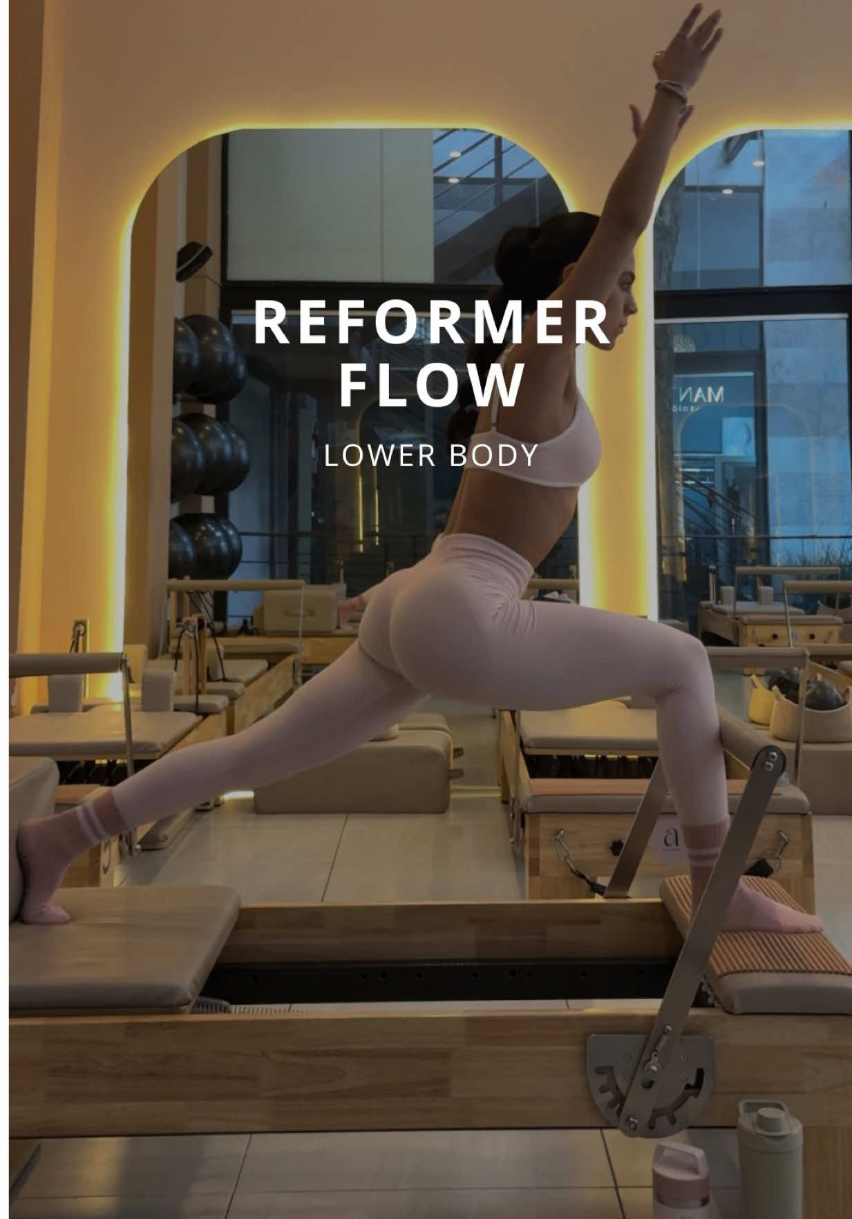 Full Class Reformer Flow 🔥🦵🏽 flow de clase para tonificar piernas y alinear tu cuerpo.  #lowerbodyworkout #reformerworkout #reformerflow #pilatesreformer #pilatesinstructor 