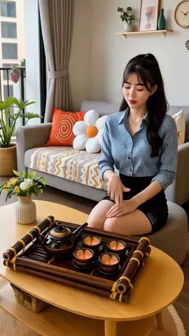 Bộ ấm trà đẹp sang trọng#boamchenuongtra #boamchencaocap #boamchen #giare #xuhuong2025 