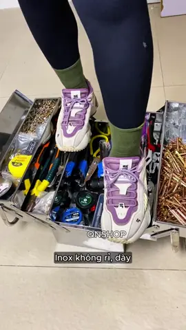 Hộp đồ nghề inox 304 cao cấp #hopdonghe #thungdonghe #thungdongheinox #qnshop 