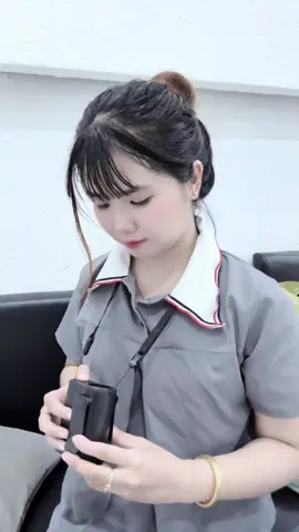 Quạt mini cầm tay 🌸🌸 #quatmini #quatthatlung #quatdeoco #unbox #viral 