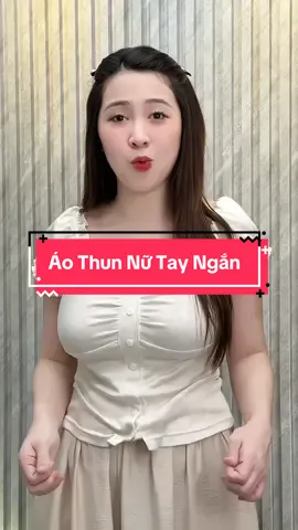 Áo Thun Nữ Tay Ngắn #cohuyentaphoa #xuhuong 