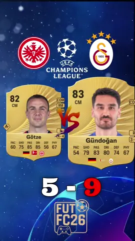 FRANKFURT VS GALATASARAY #championsleague #fc26 
