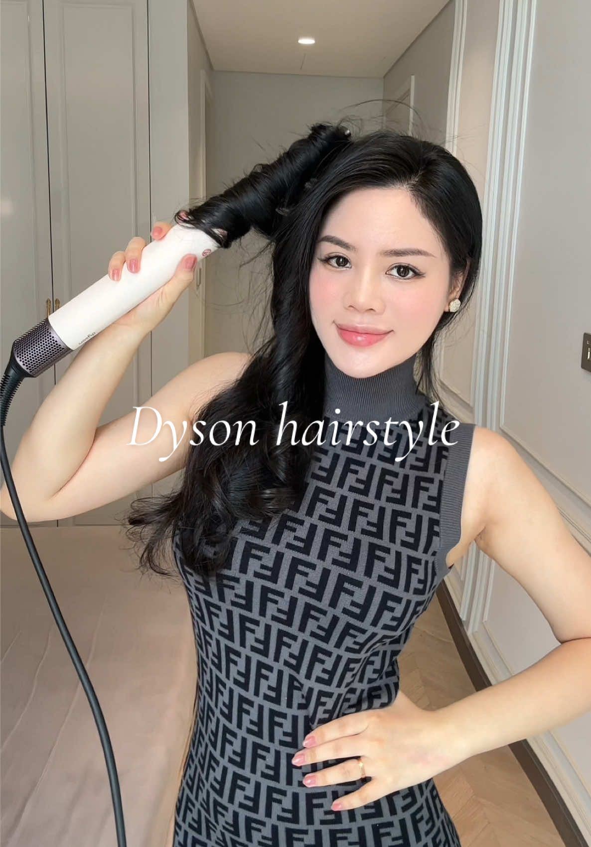 It’s such an upgrade 👀 #dyson #korea #airwrap #hairstyle 