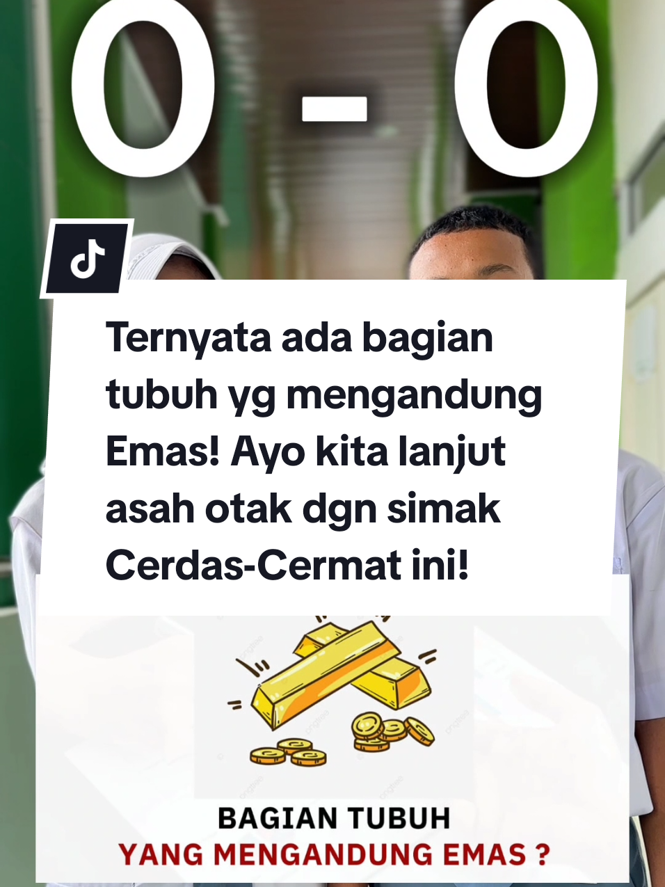 Ternyata ada bagian tubuh yang mengandung Emas! Mari kita lanjutkan menambah wawasan dan mengasah otak dengan menyimak video cerdas-cermat cepat oleh Bapak Hery Setiawan Natsir bersama siswa-siswi MAN (Madrasah Aliyah Negeri) 2 Bulukumba Sulawesi Selatan. Ini bagus banget disimak dan disebarkan, terutama kepada para generasi muda Indonesia, karena menambah wawasan atau mengingatkan kita pengetahuan yang mungkin sudah kita lupa. Daripada nonton video yang tidak bermanfaat, mending nonton video seperti ini. #Fyi #Belajar #Ilmu #Viral #creatorsearchinsights 
