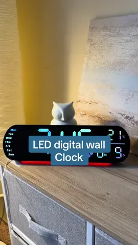 Large LED display digital wall clock😍