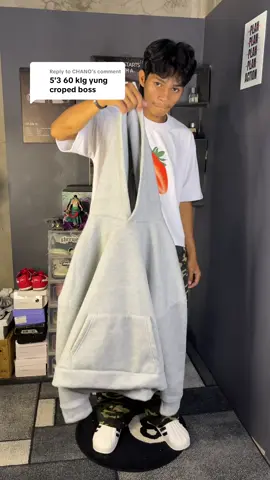 Replying to @CHANO medium size lang bows para sa cropped hoodie natin