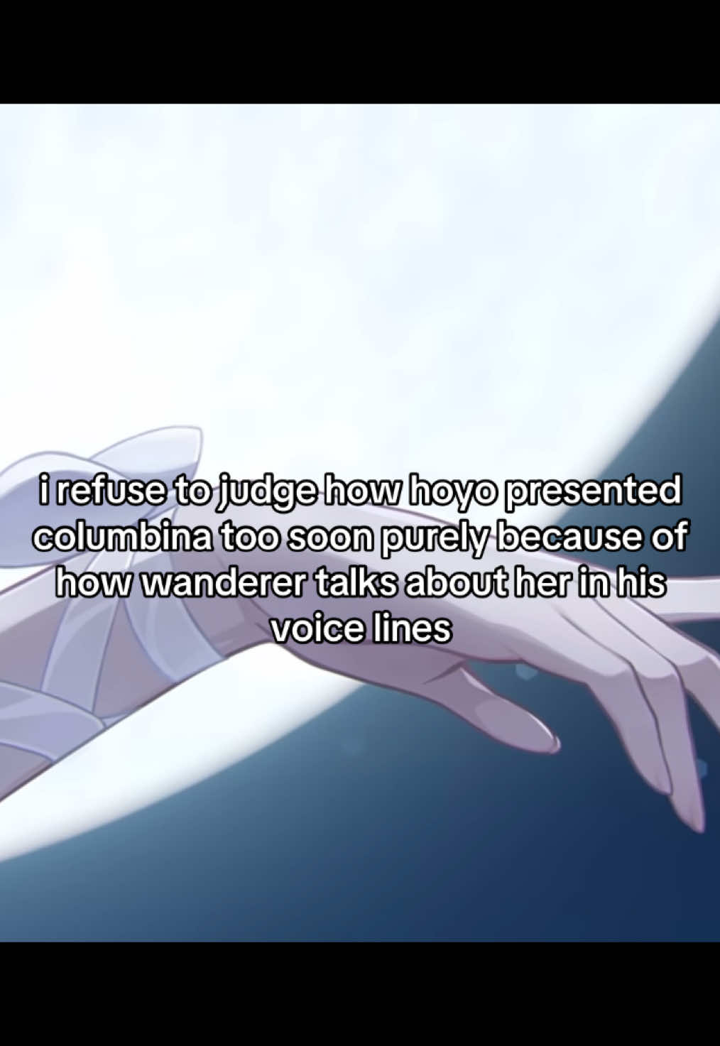 #COLUMBINA bcs wdym “with your conscience” ?? is she manipulating the traveler?? #GenshinImpact 