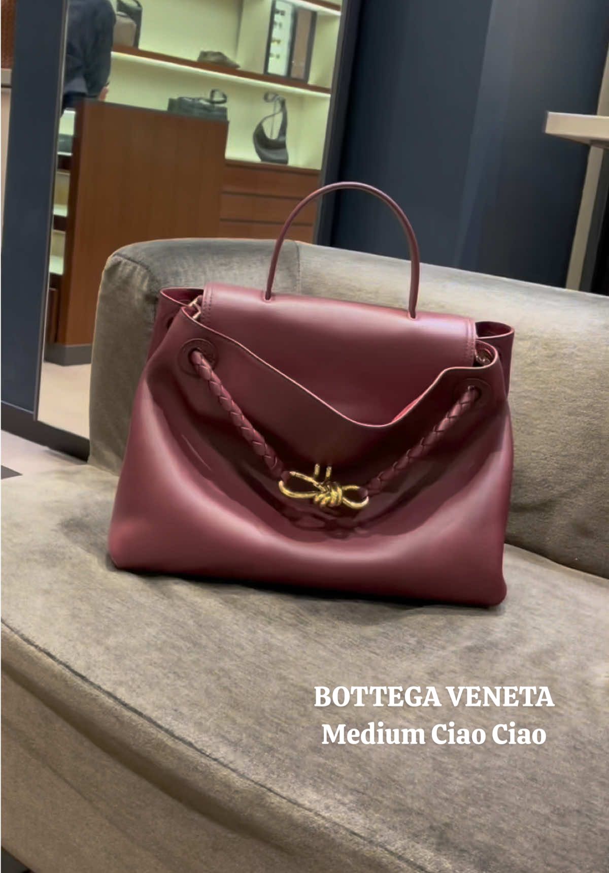 Bottega Veneta - Medium Ciao Ciao  Available at Bottega Veneta Plaza Indonesia  Reach me through DM or WhatsApp (‪+62 895‑2514‑2622‬)  #bottegaveneta #newbottega #fyp #bottegavenetaindonesia #ciaociao 