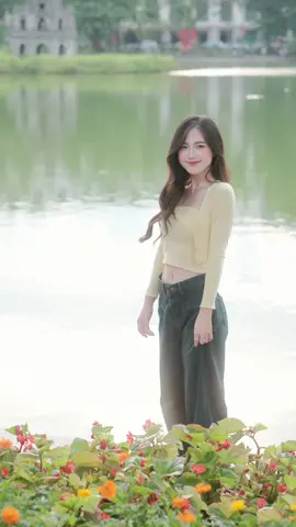 Hồ Gươm mùa thu siêu xinh cùng bạn @Lê Minh Nguyệt #tpstudio #hoguom #thuhanoi #baihathaynhat 