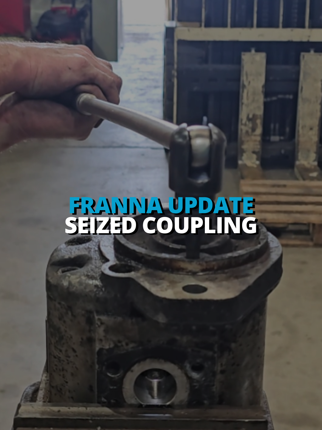 Heat, arm strength, a bit of creative thinking… and a trip to the milling machine 🔥💪 Sometimes that’s what it takes to win the fight. #CuttingEdgeEngineering #FrannaProject #HydraulicRepair #WorkshopLife