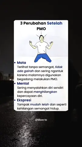 Berubah bro mau sampai kapan  #pmo #upgrade #loveyourself #stoppmo 