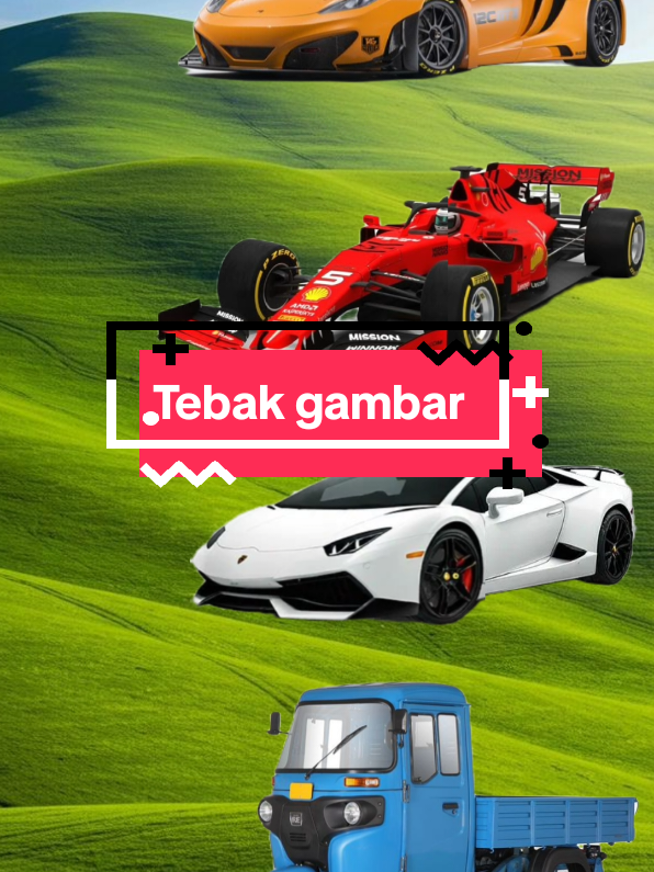 Tebak gambar mobil Lamborghini, McLaren, Formula 1, Bajai #viraltiktok #trending #tebakgambar #beranda #fyppppppppppppppppppppppp 
