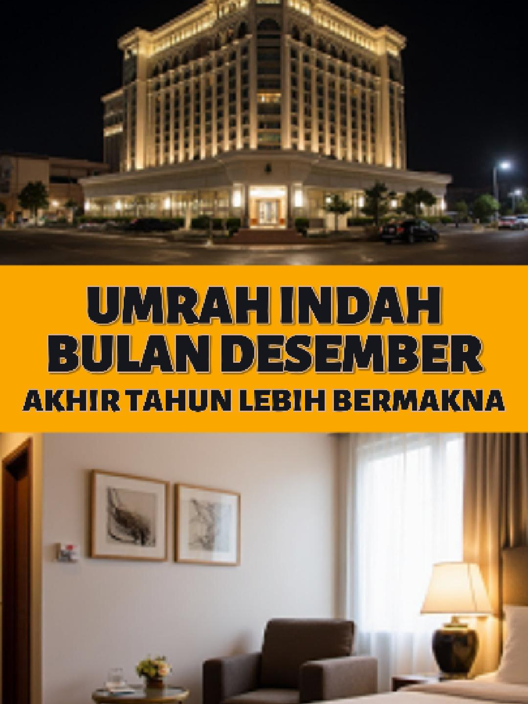 Umroh Indah Desember Umrah akhir tahun? Bisa banget! 🕌 Paket Umrah Spesial Desember siap wujudkan impianmu! ✅ 12 Hari Perjalanan  ✅ 2x Jumat di Tanah Suci  ✅ Menginap di hotel bintang 4  ✅ Keberangkatan 3 Des 2025 💰 Harga paket: Rp 33.500.000Booking cukup Rp 5.000.000 Jangan tunda lagi! Kuota terbatas. Kontak kami di 0815 7366 2650 #Umrah #Umroh #TravelHajiUmrah #PaketUmrah #DesemberPenuhBerkah