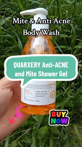 QUARXERY Anti-ACNE and Mite Shower Gel #showergel #gel #antiacneshowergel #bodywash #quarxerybodywash 