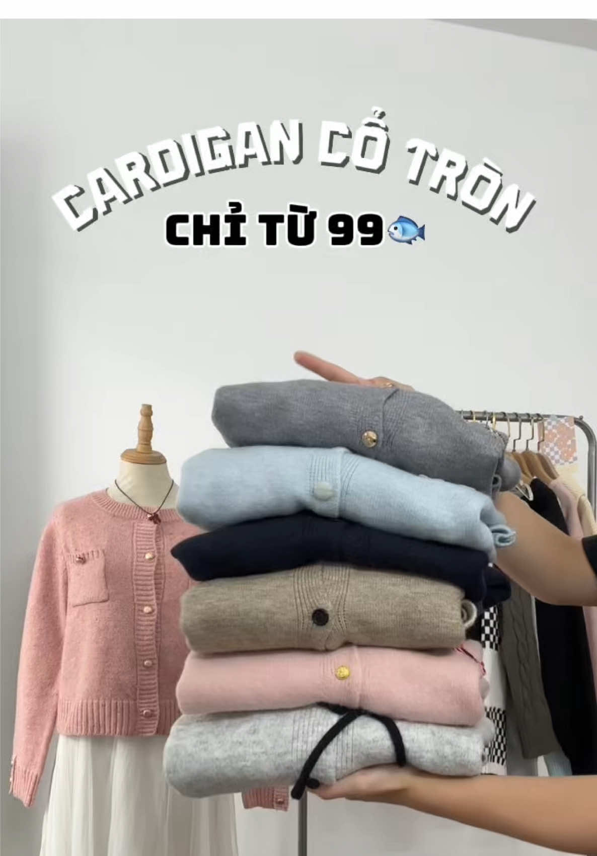 Hẹn mn 20h30 e lên tại I.G: Zycheeze 🛒 Cardigan cổ tròn, khoá kéo đủ cả nha #fyp #xuhuong #cardigan #khoaclen #zybanao 