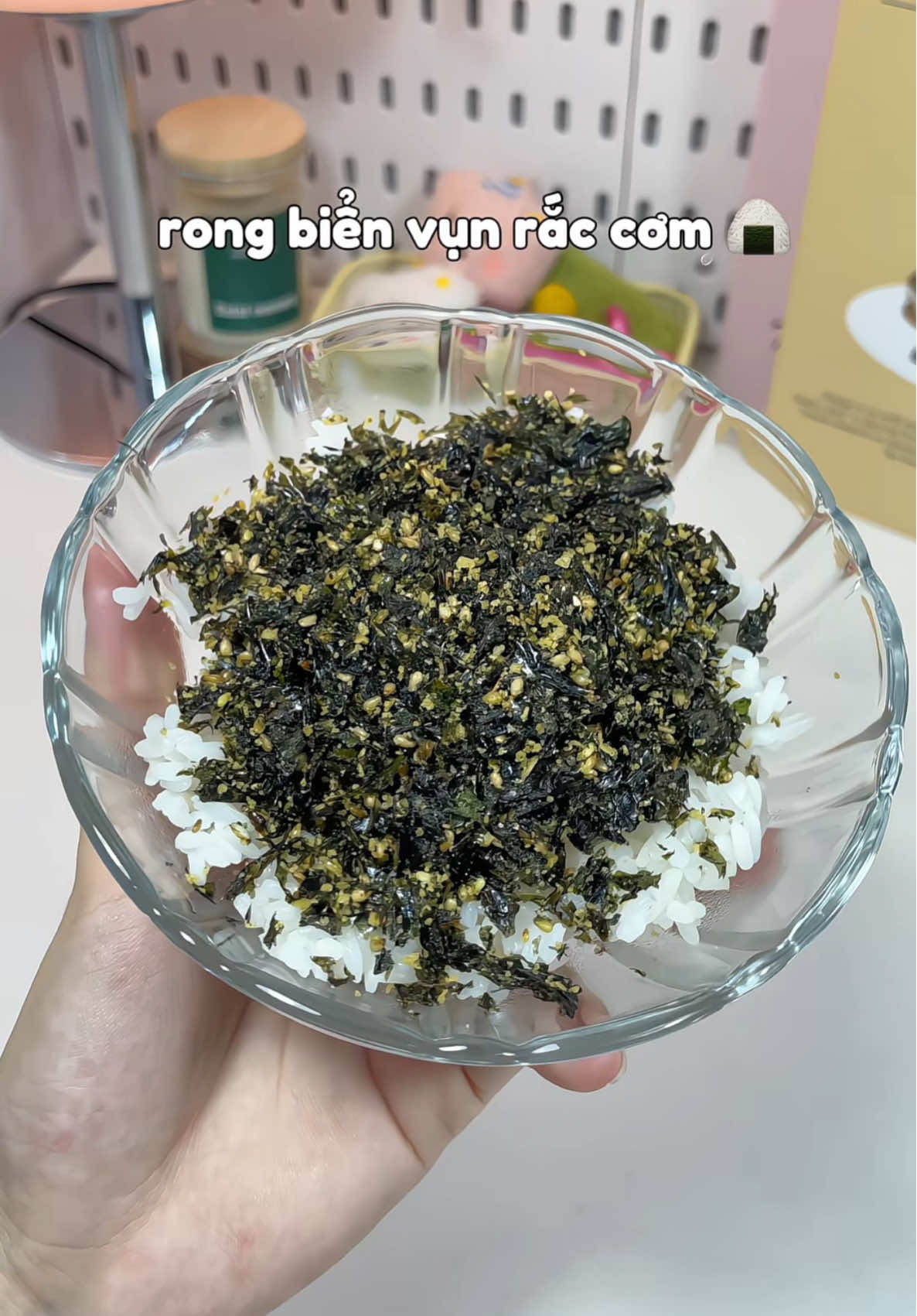 Có ai mê rong biển trộn cơm giống tui hem😋 #xuhuong #rongbientroncom #rongbienhanquoc #food 