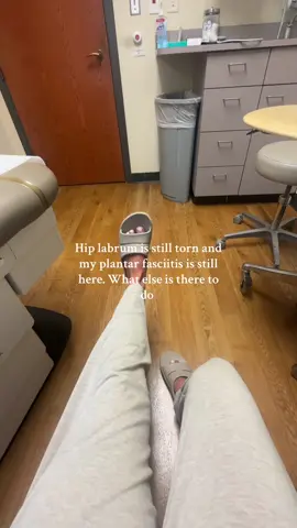 Surgery?? I sure hope not #hiplabraltear #plantarfasciitis #injury #Running 