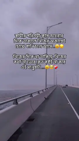 স্বামীর পরিশ্রমী ক্লান্ত চেহেরার দিকে তাকালে নিজের অজান্তেই চোখে পানি চলে আসে ..😩😞 নিজের দিকে না তাকিয়ে ,নিজের কথা না ভেবে ,কত কষ্টই না করে এই মানুষটা …😩🥺❤️‍🩹#fypシ゚ #fypviraltiktok🖤シ゚☆♡viral #fypシ゚viral🖤tiktok #fypシ゚viral 