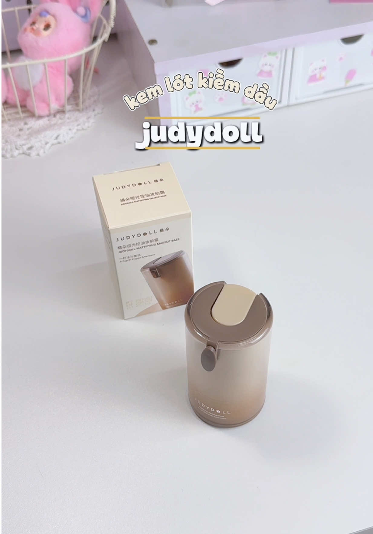 kem lót nâng tone tự nhiên, hỗ trợ kiềm dầu okela nè #review #judydoll #kemlot #kemlotkiemdau 