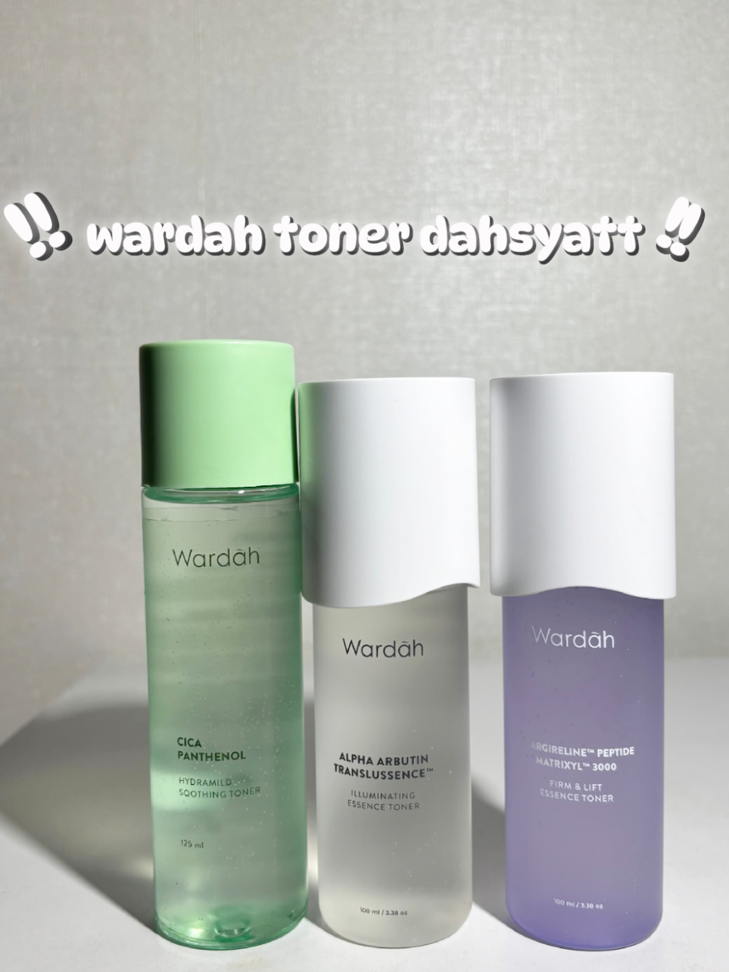 Wajib cobain‼️✨#WardahToner #tonerviral #wajahglowing #wardahtonercircle #genztoner @Wardah Beauty Official @wardahofficial 