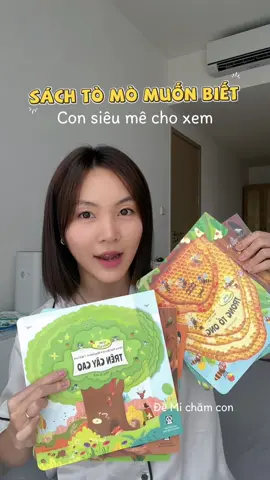 Sách cứ thế này thì làm sao mà con không mê. Bộ sách tò mò muốn biết này nó lạ mà thú vị ghê các mom. #Demichamcon #sachtomomuonbiet #bosachtomomuonbiet #sachchobe2tuoi #sachchobe3tuoi 