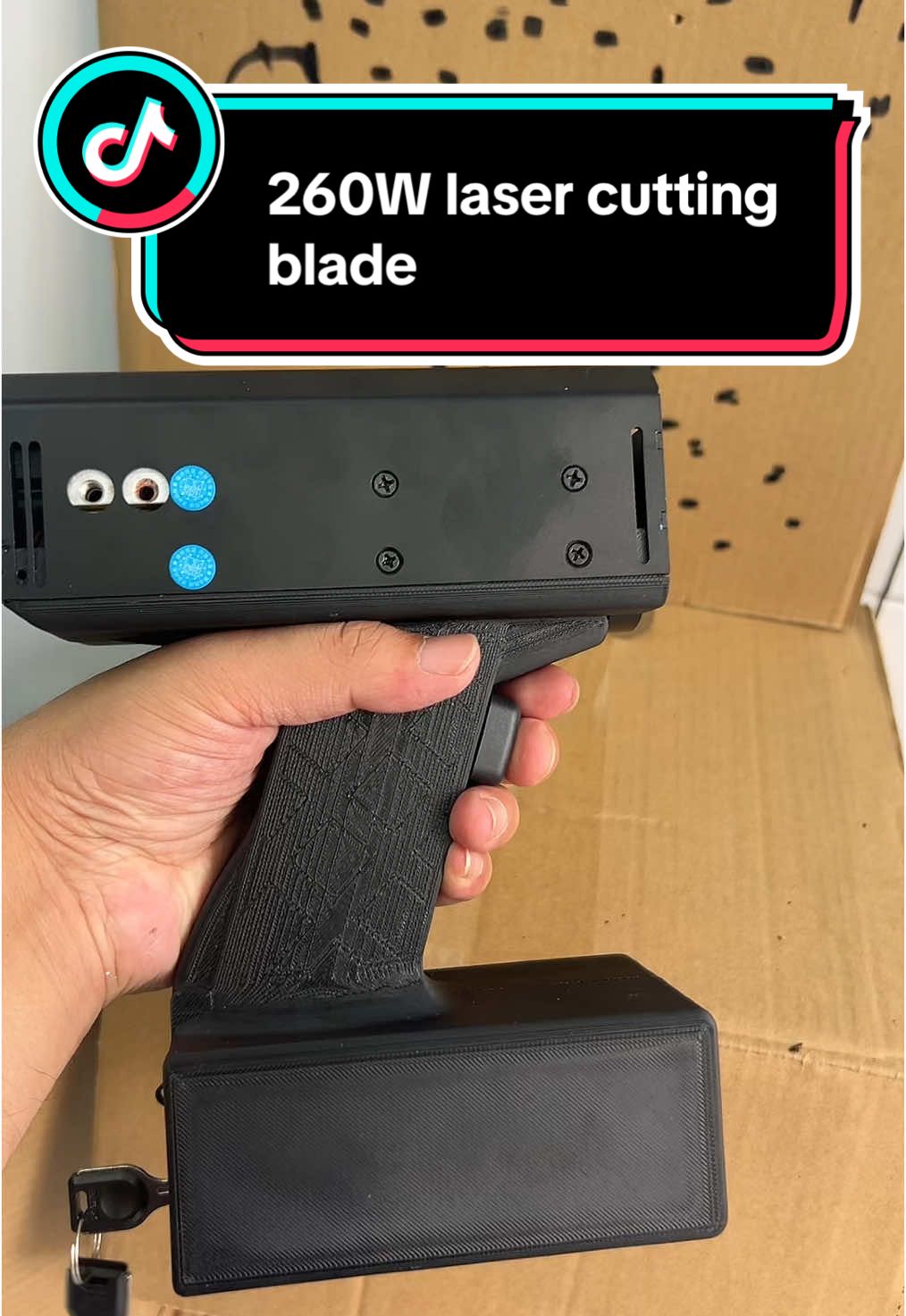260-watt laser cutting blade#tiktok #laser #light #lasertool120watt #tools 