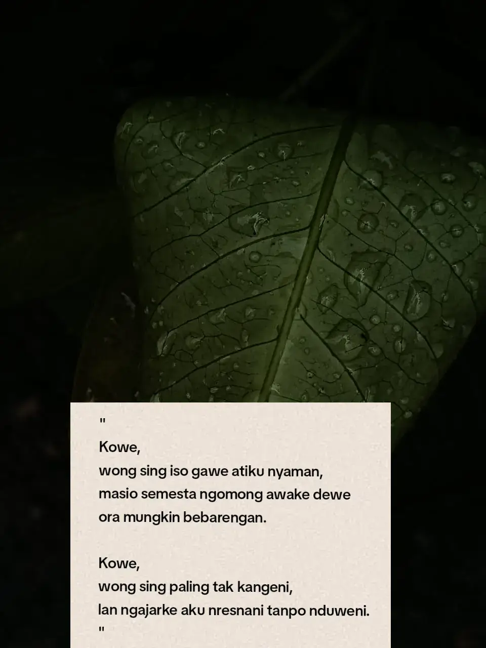 #foryouu #bby #kangenkamu #ldrstory #layangdongorestu 