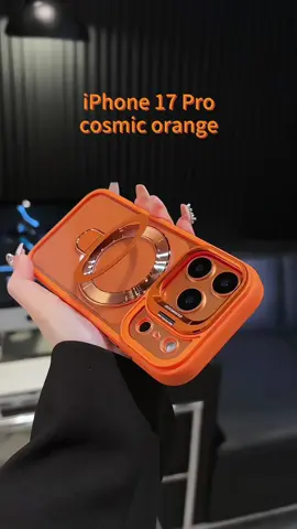 Case for iPhone 17pro cosmic orange.🍊 #apple #case #iphone17 #fyp #iphone17promax 