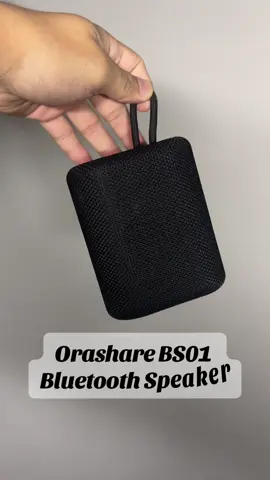 Affordable bluetooth speaker na grabe ang quality at matagal malowbatt! 🤩                                 #orashare #orasharespeaker #bluetoothspeaker 