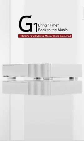 SMSL G1 OCXO Master Clock. #SMSL #hifi #audio #HighEnd #desksetupinspo 