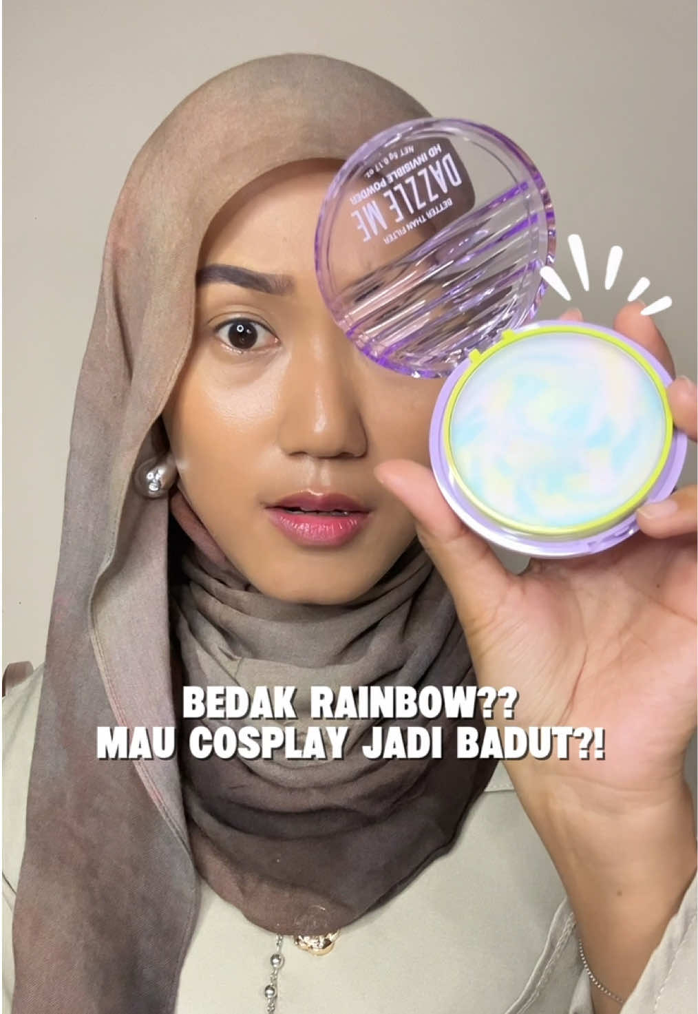kesukaan oilyskin ini sih 🫶🏽 #invisiblepowder #dazzleme #betterthanfilter 