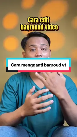 Cara mengganti bagroud di video #tipsandtricks #bagroundastetik #bagroundvideo #editbaground 