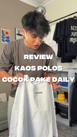 per kaos polosan pren biar vibes nya orang kaya sabi👌 #tshirtboxy #kaospolos #rekomendasioutfit #OOTD #CapCut 
