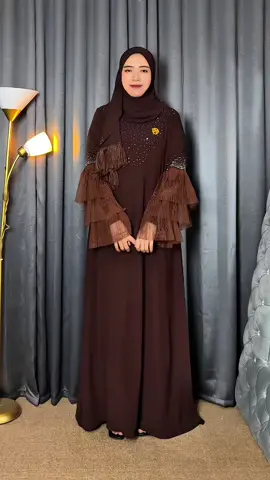 cntikk bngttt😍mana udh set hijab loh...  #abaya  #abayasethijab  #abayacantik  #abayamurah  #abayastyle 