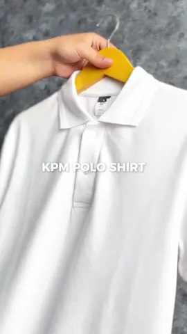 Polo shirt warna putih by KPM apparel #kaospolosmania #KPMcocokdiIndonesia 