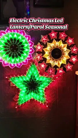 Electric CARDBOARD Christmas Led Lantern/Parol Seasonal Lights Indoor Decoration Low Voltage Bright Light with 8 Modes NO Music and Sound #parol #parollight #Ledparol #christmaslights #christmasparol 