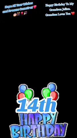 #onthisday Happy Birthday to My Grandson Julian.Grandma Loves You.🎂🎊🎈🎉❤️