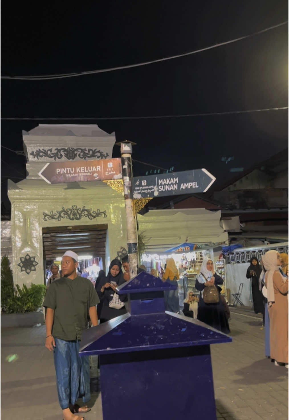 Semoga nanti bisa kesini lagi bawa pasangan sah 🤲 #ziarahwali #sunanampelsurabaya #surabaya24jam 