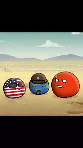 ketika Uni Soviet dan Amerika berlomba  #countryballs #fypシ 