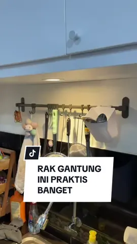 Rak gantung tempel kuat banget #rakgantung #rakpanci #rakdapur #guncang99 #wibgajian 