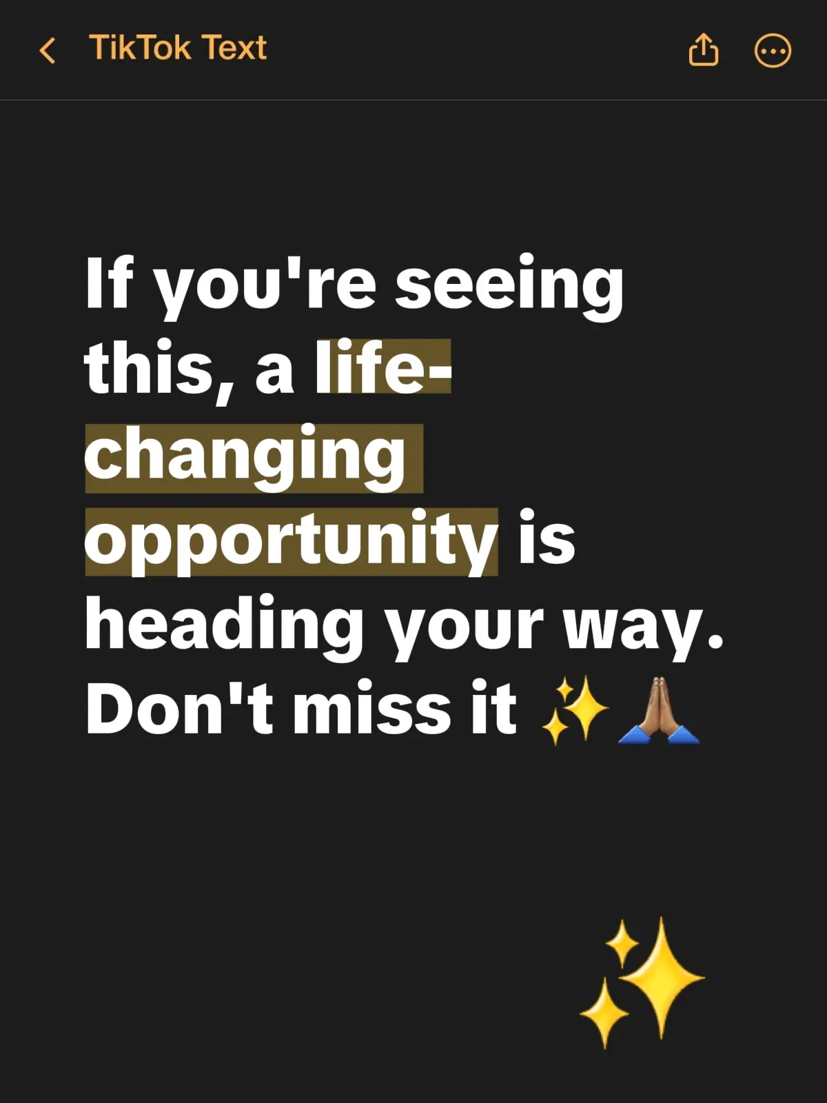 A major opportunity is coming your way. Do not ignore this-the Universe wants you to see this message. If you’ve been manifesting an opportunity that will pay off big time, get ready to receive it because it is on its way to you right now. This is your sign to embrace what’s coming. Don't doubt it. Don't fear it. This opportunity is not too good to be true—it is real, it is powerful, and it is moving towards you swiftly. This opportunity is lucrative and will change your life for the better, so be on the lookout! If you've been called to get a reading, get it. Don't hesitate to get more clarity on this matter. This is a great time to receive spiritual insights, especially pertaining to this very abundant opportunity or any other matters in your life. Spirit says you can not miss out on this opportunity, so claim it now and get ready to receive it. Blessings ✨️🙏🏽