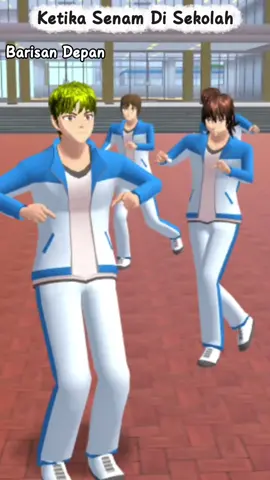 Senam Disekolah #fyp #pov #trending #sakuraschoolsimulator 