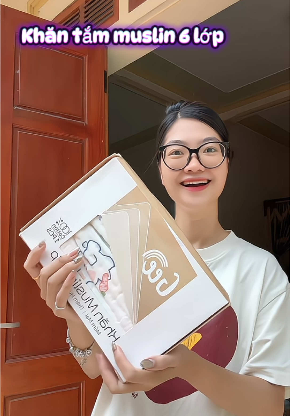 Khăn tắm muslin Gee 6 Lớp#tolahuongmeemrong #kinhnghiemsamdososinh #landaulamme #mangthailandau 