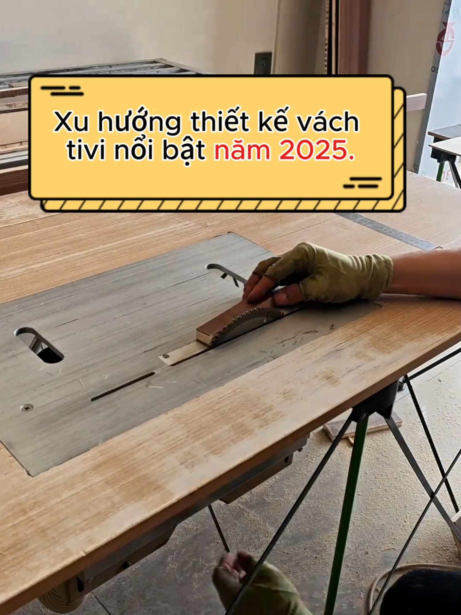 Xu hướng thiết kế vácXu hưh tivi nổi bật năm 2025!#xuhuongtiktok #xuhuong #thietkenhadep #thietkenoithat #xh #thicongnhadep #thicongtrongoi