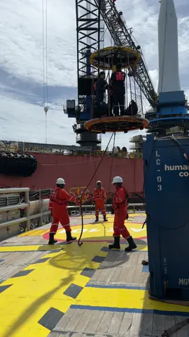 ได้เวลากลับบ้านไปพักผ่อน🚢🌊🏠#แท่นขุดเจาะน้ํามันกลางอ่าวไทย #offshore #ฟีดดดシ 