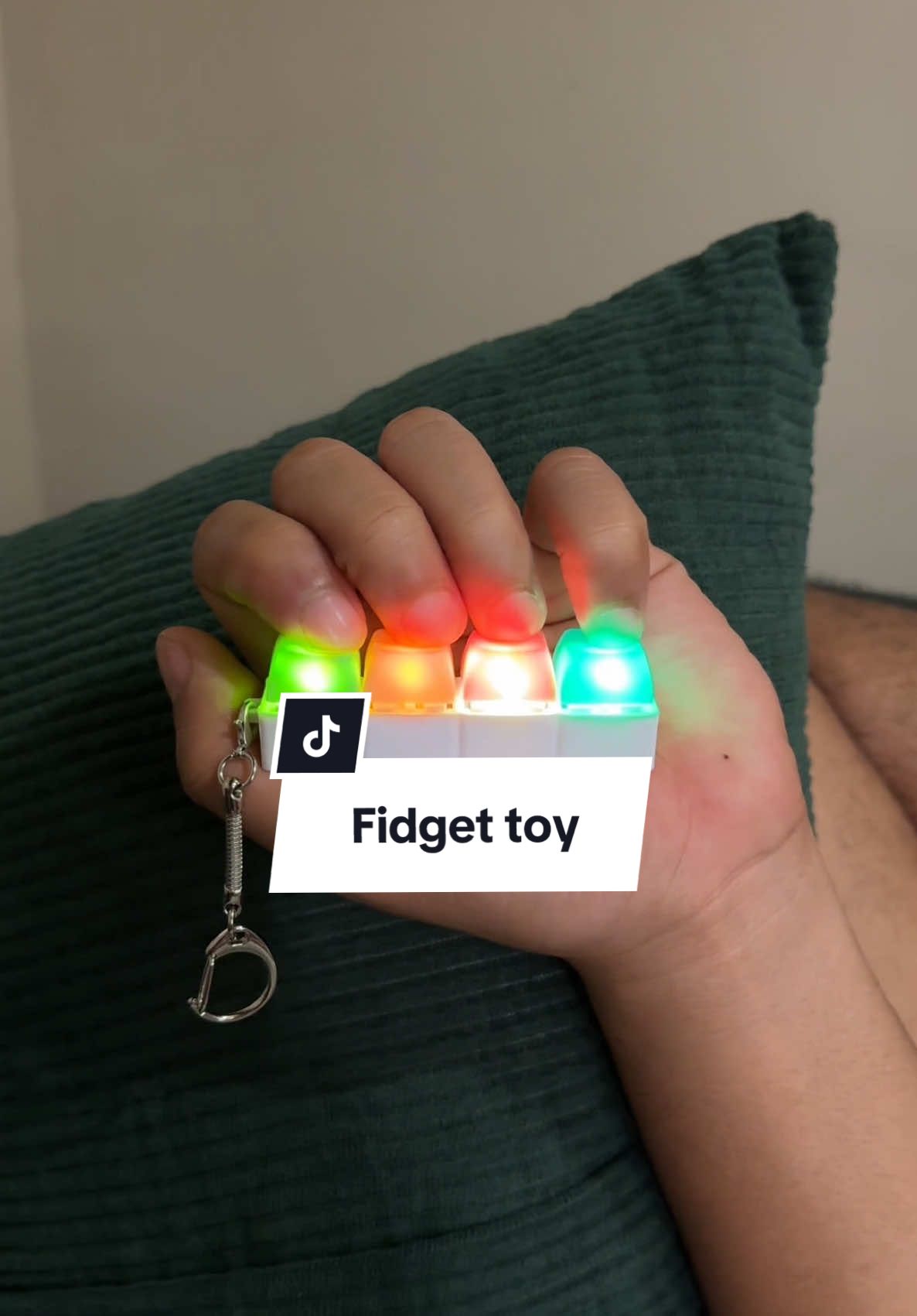 ASMR fidget keychain keyboard