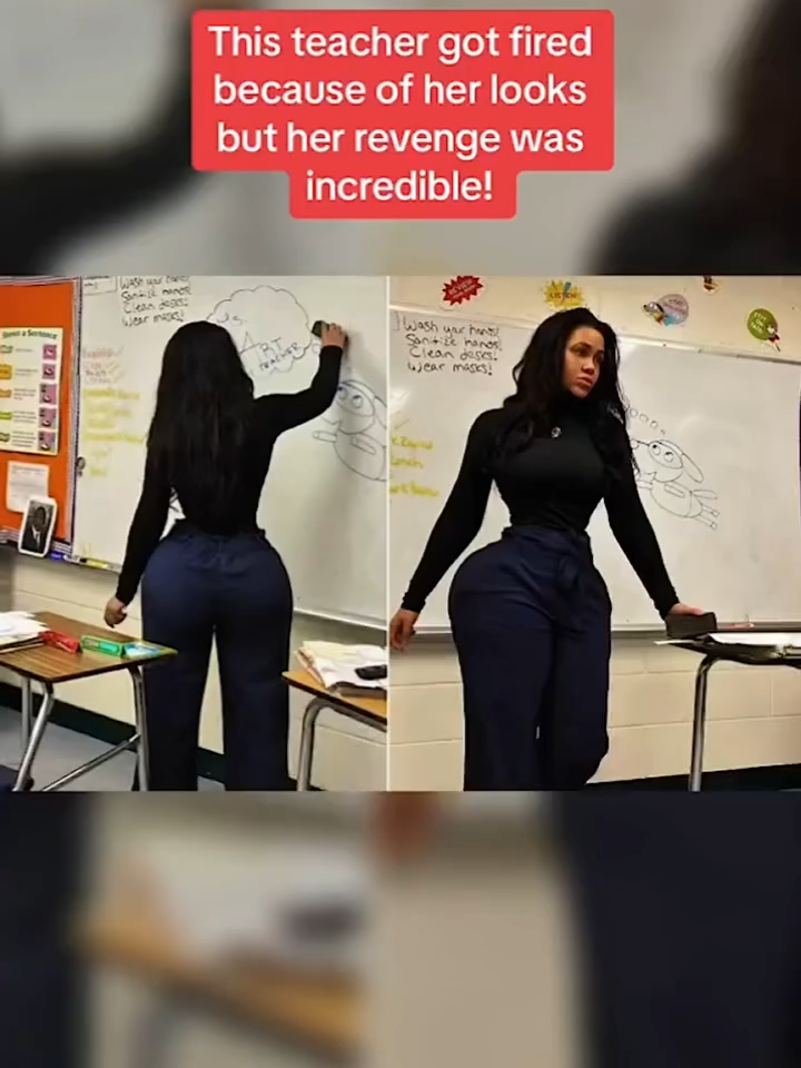 This teacher got fired after parents complained about her appearance but her revenge was incredible #truestory #school  #teacher #SuperModel #Ifkj