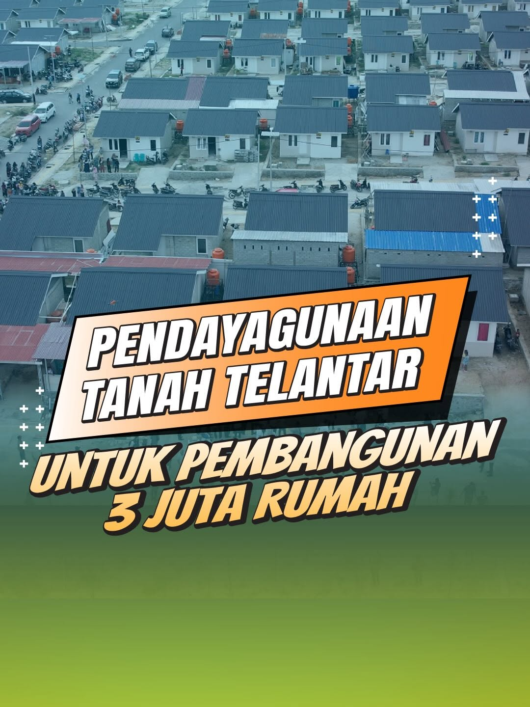 Halo #SobATRBPN, Kementerian ATR/BPN turut mendukung Program Presiden RI, Prabowo Subianto dalam 3 Juta Rumah untuk Rakyat melalui penyiapan lahan dari pemanfaatan tanah telantar. Mari sini Minaru jelaskan selengkapnya pada video 