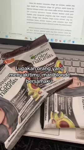 Sudah saatnya ganti warna #warnarambut #garnier #fyp #xybca #trend 