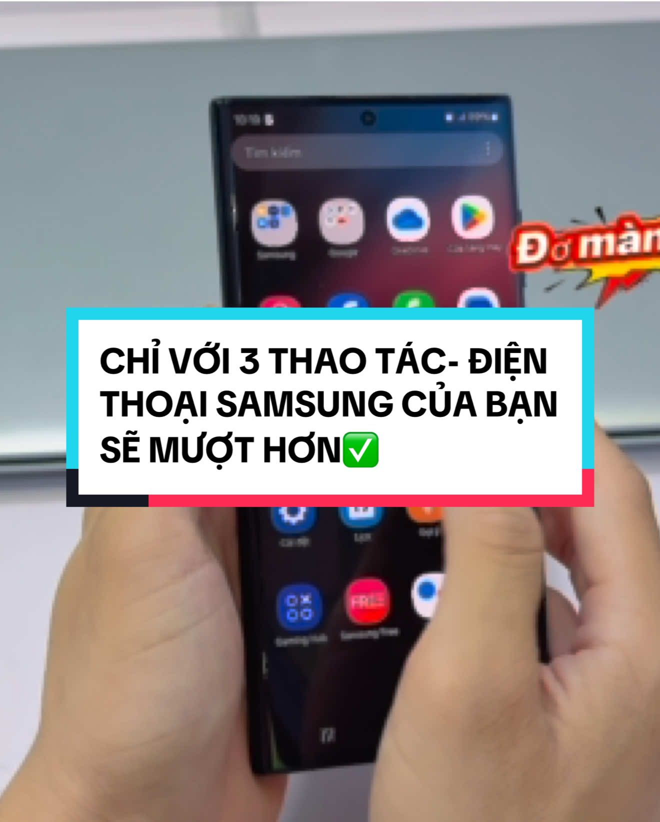 Điện thoại Samsung của bạn sẽ mượt hơn khi ấn tổ hợp phím này #samsung #Vuhiepmobile #reviewdienthoai #samsunggalaxy #viral 